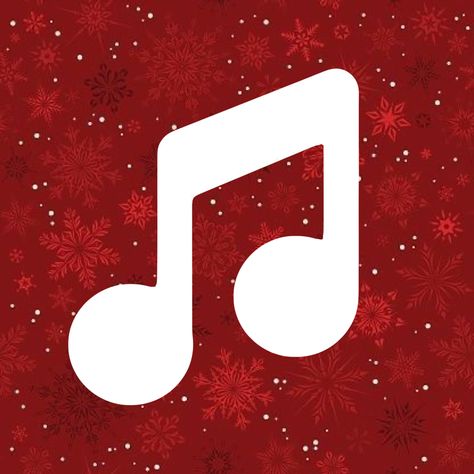 Christmas Theme Icons For Apps, Christmas Music Icon, Christmas Tiktok Icon, Christmas App Logos, Christmas Themed App Icons, Christmas App Icons Aesthetic, Christmas Icons For Apps, Christmas Photos App Icon, Music App Icon