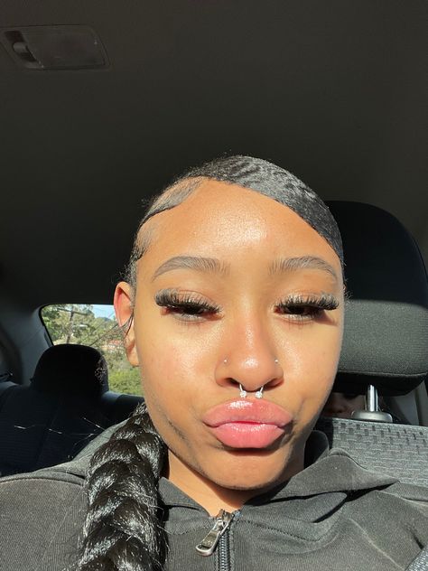 2 Sided Nose Piercing, Septum Double Nose Piercing, Middle Nose Piercing, Double Sided Nose Piercing, Double Nose Stud, Double Nose Piercing Different Sides, Next Piercing, Double Nose Piercing, Pretty Piercings