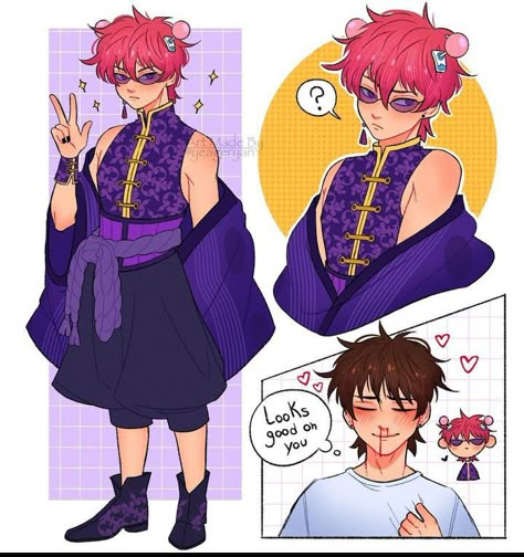 Cutest Thing In The World, Saiki X Satou Comic, Satou X Saiki Fanart, Saiki X Satou Ship, Saiki K Fanart Ships, Kusuo X Satou, Saki K Fanart, Saiki And Satou, Saiki K X Satou