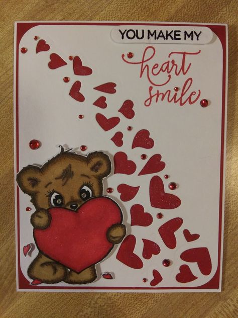 Teddy bear Valentine's day card Teddy Day Card, Happy Teddy Day, Happy Chocolate Day, Teddy Bears Valentines, Teddy Day, Birthday Card Drawing, Paper Gifts Anniversary, Chocolate Day, Card Drawing