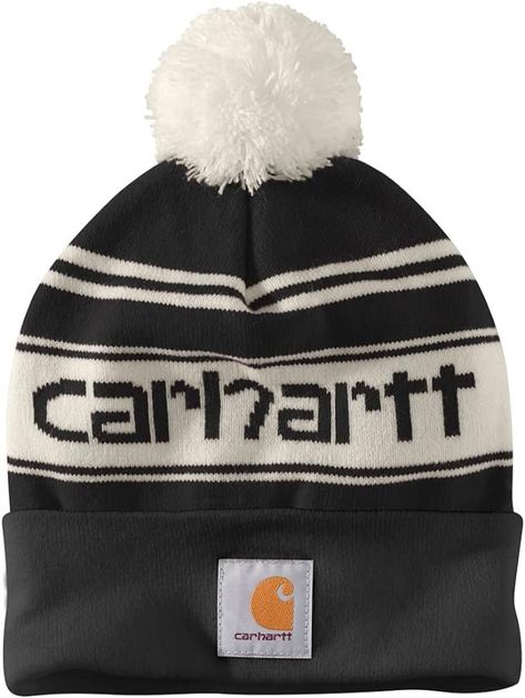 Beanie Carhartt, Carhartt Hat, Carhartt Beanie, Funky Hats, Carhartt Logo, White Beanies, Carhartt Mens, Men's Knit, Drip Dry