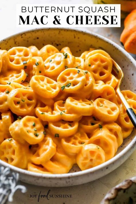 Butternut Squash Recipes Healthy, Butternut Squash Mac And Cheese Recipe, Butternut Squash Macaroni, Easy Pasta Dinner Recipes, Squash Mac And Cheese, Butternut Squash Mac, Frozen Butternut Squash, Butternut Squash Sauce, Butternut Squash Mac And Cheese