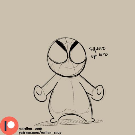 drawing art sketches anatomy character design pose reference halfbody fullbody comic manga anime mellon_soup Pose Reference Trio Drawing, Simple Cute Art Style, Spiderman Base Pose, Spiderman Poses Reference Drawing, Melon Soup Pose Reference, Spidersona Poses, Spiderman Drawing, Indie Drawings, Spiderman Art Sketch