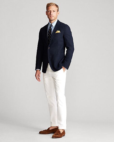 Navy Blazer Outfit, Navy Blazer Outfits, Navy Sport Coat, Blazer For Men, Blazer Outfit, Ralph Lauren Outfits, Navy Blazer, Blazer Outfits, Blazers For Men