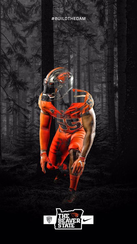 Twitter Gfx Inspiration, College Football Art, Football Swag, College Football Recruiting, Ufc Poster, Collage Football, Sport Posters, Football Poses, Osu Football