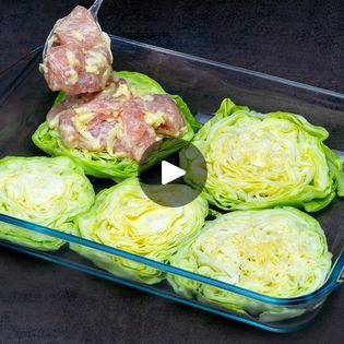 Honey Salmon Recipes, Appetizing Tv, Chicken Wontons, Cabbage Steaks, Lean Cuisine, Chicken And Cabbage, Low Carb Diet Recipes, Cabbage Recipes, Chicken Dishes Recipes