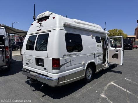 Pleasure Way Camper Vans, Class B Camper Van, Best Rv Parks, Used Rvs For Sale, Class B Rv, Transit Custom, Chevrolet Astro, Classic Vans, Camper Vans