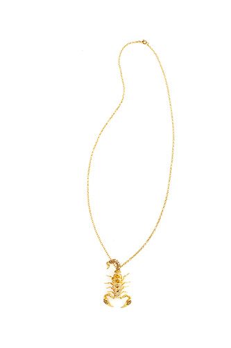 The Giles Deacon For QVC Jewellery Collection - Scorpion Necklace Scorpion Necklace, Qvc Jewelry, Giles Deacon, Scorpio Necklace, Jeweled Bag, Metallic Thread, Jewellery Collection, Scorpion, First Look