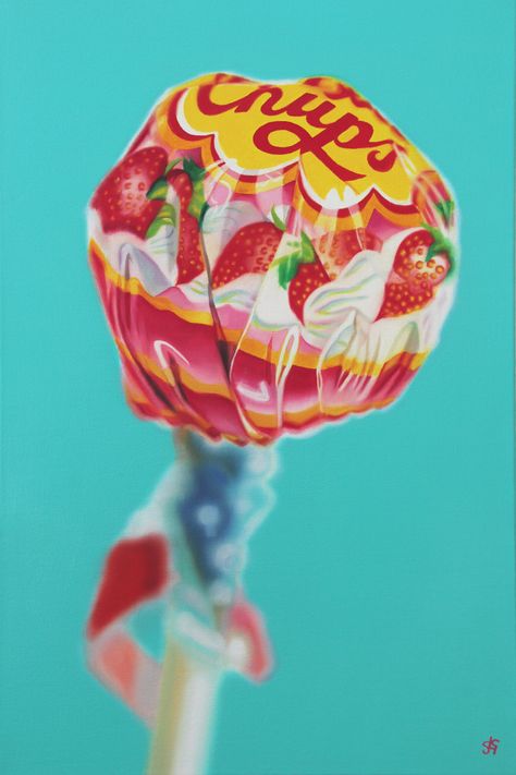 Colored Pencil Artwork Ideas, Sarah Graham, Oil Pastel Drawings Easy, Still Life Artists, Colored Pencil Artwork, Candy Art, Y2k Wallpaper, Food Painting, Oil Pastel Drawings