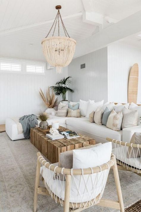 Marsh House, Lake Condo, Katrina Scott, Modern Coastal Living Room, Calm Coastal, Newport House, Keys House, Beach House Living Room, Beach House Interior Design