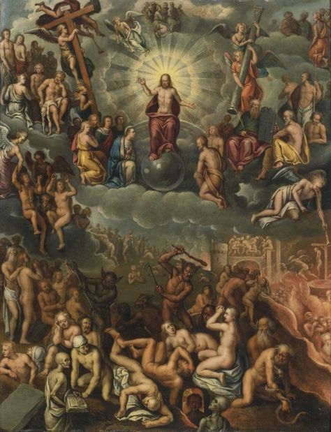 koredzas:  “ Crispin van den Broeck - The Last Judgment  ” Jesus In The Temple, The Last Judgment, Kunsthistorisches Museum Wien, Heaven Art, Rennaissance Art, Biblical Art, Last Supper, European Art, Catholic Art