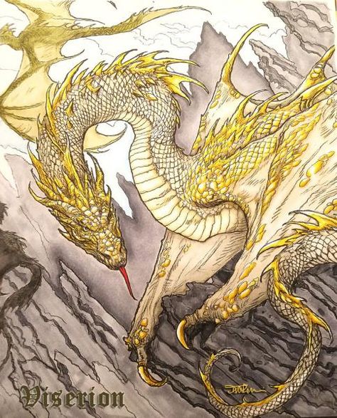 Viserion Dragon Art, Viserion Art, Got Viserion, Viserion Game Of Thrones, Asoiaf Dragons, Targaryen Dragons, Game Of Thrones Instagram, Game Of Thrones Dragons, Got Dragons