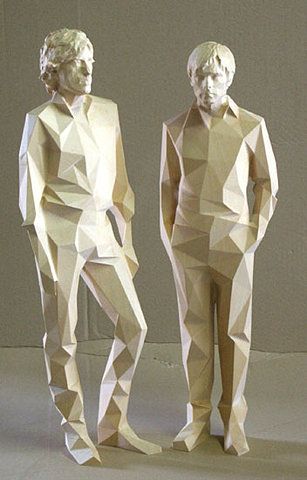 Paper humans Wood Carving Art Sculpture, Art Handouts, Human Sculpture, 3d Paper Art, Bust Sculpture, Illusion Art, Wood Carving Art, Portrait Sculpture, Ap Art