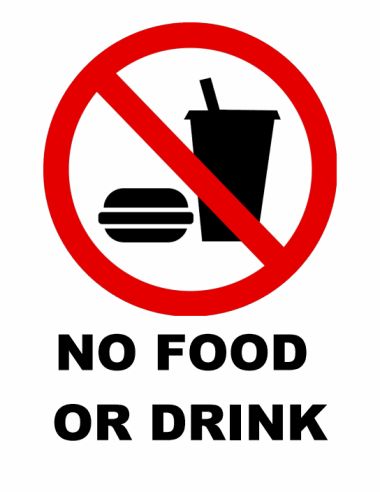 No food or drink sign for MS Word, OpenOffice, and in PDF format. Get it at http://templateharbor.com/templates/signs/no-food-or-drink-sign/ No Food Or Drink, Block Plan, Safety Posters, Food Signs, Design Your Own Home, Drink Signs, Fire Signs, Telegram Logo, Handmade Sticker