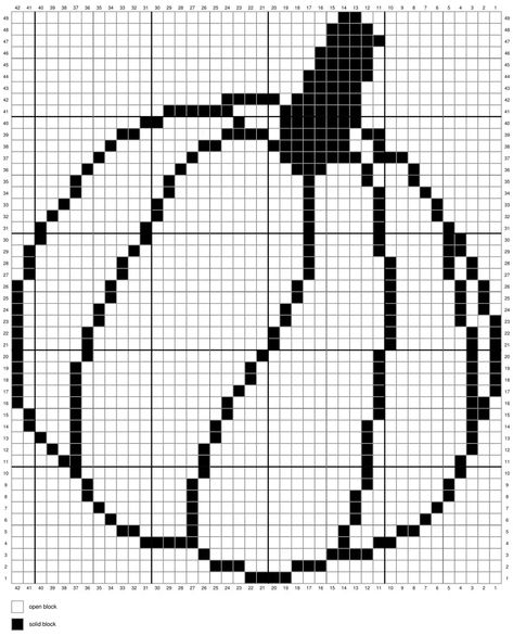 Pumpkin Filet Crochet Patterns, Crochet Pumpkin Doily, Pumpkin Doily, Fillet Crochet Charts, Triple Crochet Stitch, Crochet Charts, Crochet Filet, Filet Crochet Charts, Fillet Crochet