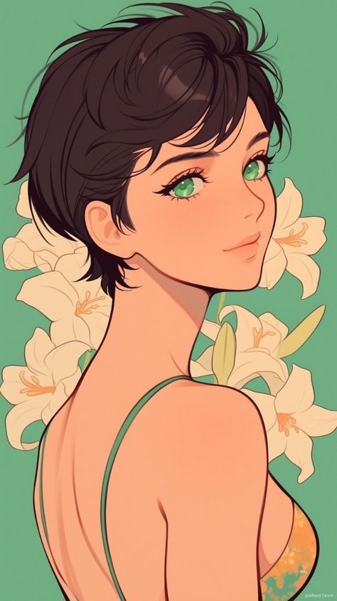 Anime Portrait Reference, Digital Portrait Art Beautiful, Cool Character Design, Manga Portrait, Anime Portrait, Beautiful Illustration, Digital Art Anime, Girls Cartoon Art, Book Art Drawings