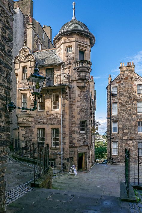 The Writer's Museum, Edinburgh | by Bob Radlinski Sir Walter Scott, Robert Burns, Walter Scott, Private Home, Robert Louis Stevenson, Interesting Buildings, Robert Louis, England And Scotland, Edinburgh Scotland