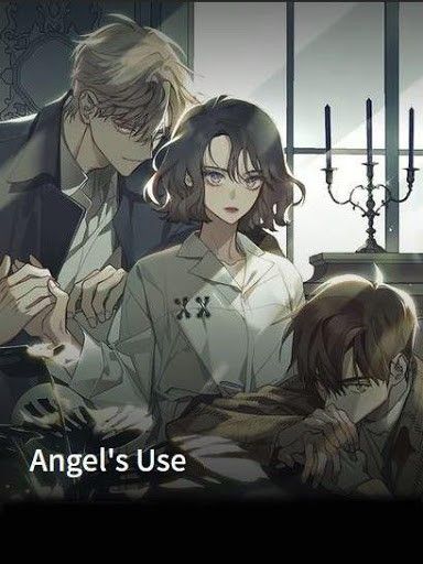 Webtoon manga angel and demon " Angel’s Use" Anime Love Triangle, Triangle Drawing, Angel Show, Triangle Pose, Angel S, Triangle Art, Anime Fanfiction, Love Triangle, Online Manga