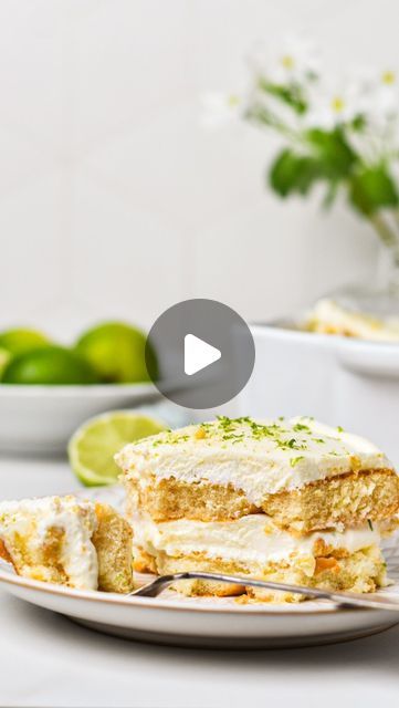 Albana/Food Blogger on Instagram: "This Key Lime Pie Tiramisu is a creamy, tangy, and tropical twist on the beloved Italian classic. As soon as you sink your fork into this key lime , it will be love at first bite. Happy Friday!
Comment LIME for the recipe!

https://uncomplicatedchef.com/key-lime-pie-tiramisu/

#lime #tiramisu #springdessert #fresh #vibrantfood #easy #weekendvibes #reeloftheday #reelsinstagram #reelitfeelit" Keylime Tiramisu, Lime Cake Filling, Lime Tiramisu, Lime Chiffon Dessert, Terimisu Cake Tiramisu Recipe, Spring Desserts, Lime Pie, Key Lime Pie, First Bite