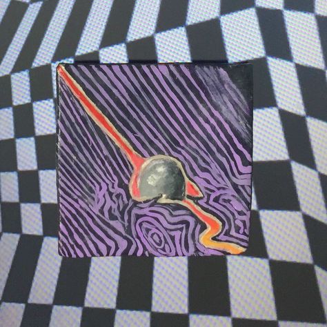 Handmade clay Tame Impala-currents album cover print coaster Tame Impala Painting, Album Covers Painting, Girly Pop, Pop Albums, Tame Impala, Printed Coasters, Clay Art Projects, Painting Tile, Mini Canvas