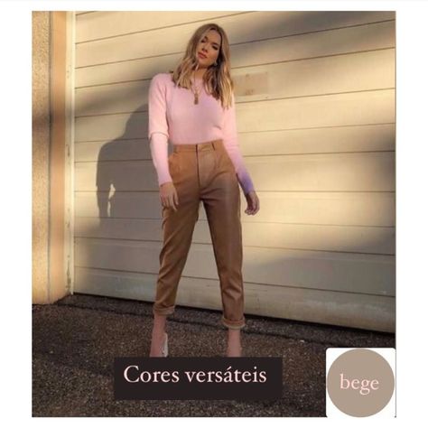 JuBerrance ♡ on Instagram: “#inspiration” 9to5chic Outfits, Light Pink Shirt, Look Office, Look Rose, Beige Outfit, Brown Outfit, Best Color, Outfit Inspiration Fall, Dress For Success