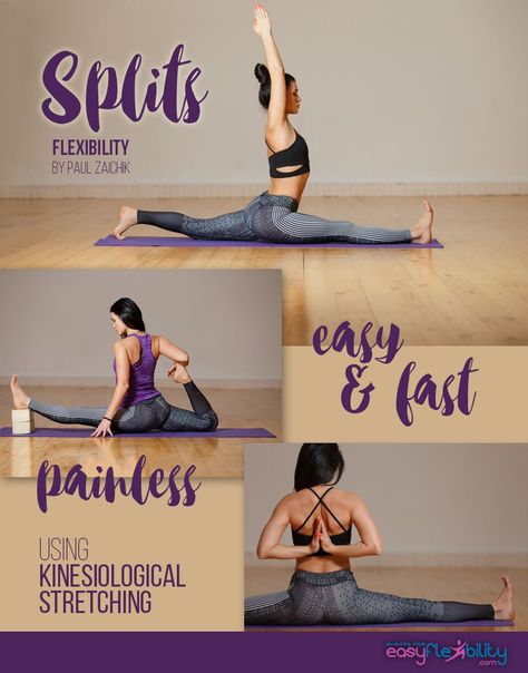 Learn how to do Splits. It's easy and fast, using kinesiological stretching! Do Splits, Splits Stretches, The Splits, How To Do Splits, Yoga Beginners, Yoga For Flexibility, Triceps Workout, Kundalini Yoga, Yoga Postures