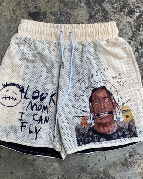 Custom shorts🔥 Low MOQ Fast turn around Worldwide shipping #clothingbrand #usa #newyork #sportswear #sports #australiasports #europesports #uksports #belgium #southafrica #worldwide Look Mom I Can Fly, Tracksuit Shorts, Types Of Shorts, Compression Wear, Mesh Jersey, Gym Fashion, Activewear Fashion, Custom Shorts, Travis Scott