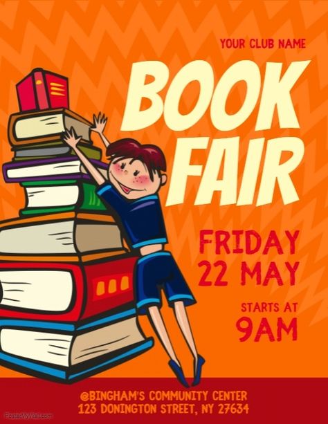 Book Fair Flyer Book Fair Poster Ideas, Book Sale Poster Design, Book Fair Poster Design, Book Fair Drawing, Book Drive, Fair Poster, International Mother Language Day, Mother Language Day, Scholastic Book Fair