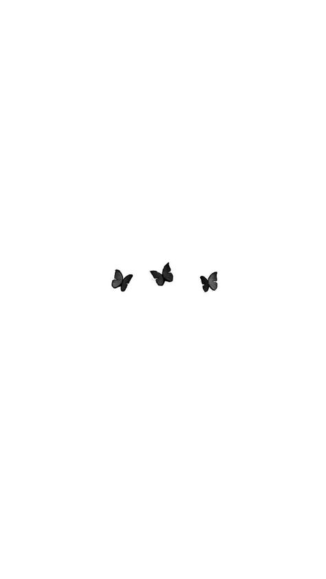 Simple Iphone Wallpaper Home Screen, Butterfly Wallpaper Black And White, White Home Screen Wallpaper, White Butterfly Wallpaper, White Background Butterfly, Pattern Lockscreen, Minimalistic Tattoo Ideas, White Wallpaper For Iphone, Minimalistic Tattoo