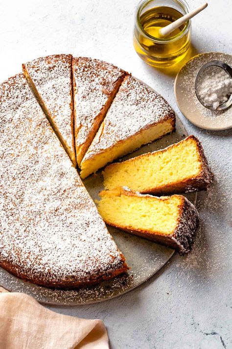 Olive Oil Cake Gluten Free, Gf Treats, Olive Oil Cake Recipe, Df Recipes, Lemon Olive Oil Cake, Almond Flour Cakes, Bojon Gourmet, Dairy Free Cake, Oil Cake