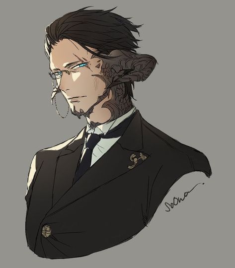 Zardrius | Butler | Half-Dragon | his mothers butler before she died during child birth. He raised Saida and is currently the butler. Butler Concept Art, Au Ra Male, Au Ra Ffxiv, Molag Bal, Half Dragon, Au Ra, Final Fantasy Artwork, Fantasy Collection, Final Fantasy Xiv