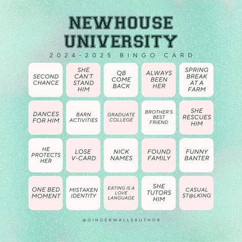 Did I hide some hints for the next 2️⃣ books? Yes. Yes I did. What is on your 2024-2025 bingo card? 📖 Strike Zone - Newhouse University 2 Available now on Kindle Unlimited. Friends with benefits, Grumpy Sunshine, Reformed Playboy, Small Town Romance, Southern Gentleman, College Romance, Newhouse University, Baseball, book boyfriends, TBR, books to read, kindle unlimited, bookish community #collegeromance #newhouseuniversity #kindleunlimitedromance #friendstolovers #secondchanceromance V Card, Kindle Unlimited Romances, Reading Essentials, College Romance, Southern Gentleman, Reading List Challenge, List Challenges, College Activities, Small Town Romance