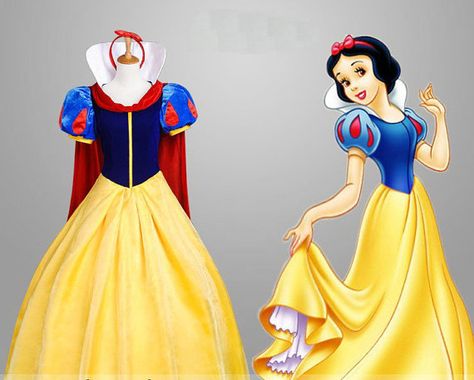 Disney Snow White Princess Dress Stage Cosplay Costume  by MyshopW Snow White Fancy Dress, Adult Princess Costume, White Halloween Party, Snow White Princess Dress, Snow White Outfits, Snow White Cosplay, White Princess Dress, Snow White Dresses, Cocktail Dresses With Sleeves