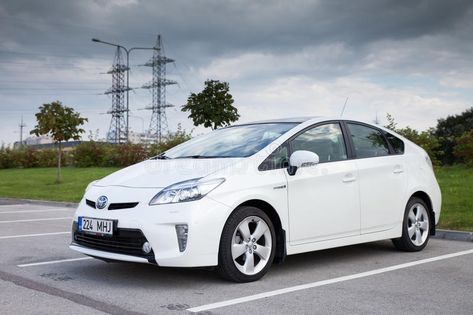 Toyota Prius. Tallinn, Estonia: Sept. 11, 2012 - Toyota Prius Hybrid Car - model , #sponsored, #Sept, #Hybrid, #Prius, #Toyota, #Estonia #ad Hilux 4x4 Modified, Toyota Hilux 4x4 Modified, Toyota Camry Accessories, Toyota Celica 1977, Camry Accessories, 4x4 Modified, Gt86 Toyota, Prado Toyota, Corolla 1995