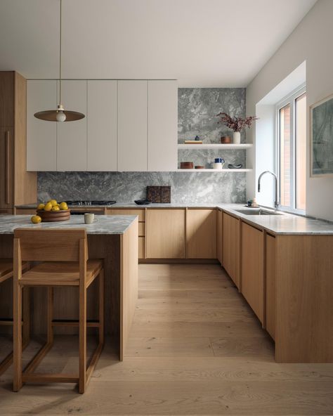 Architectural Digest Kitchen, Townhouse Architecture, Instagram Kitchen, The Local Project, Kitchen Concepts, 아파트 인테리어, Kitchen Inspiration Design, Counter Tops, Starling