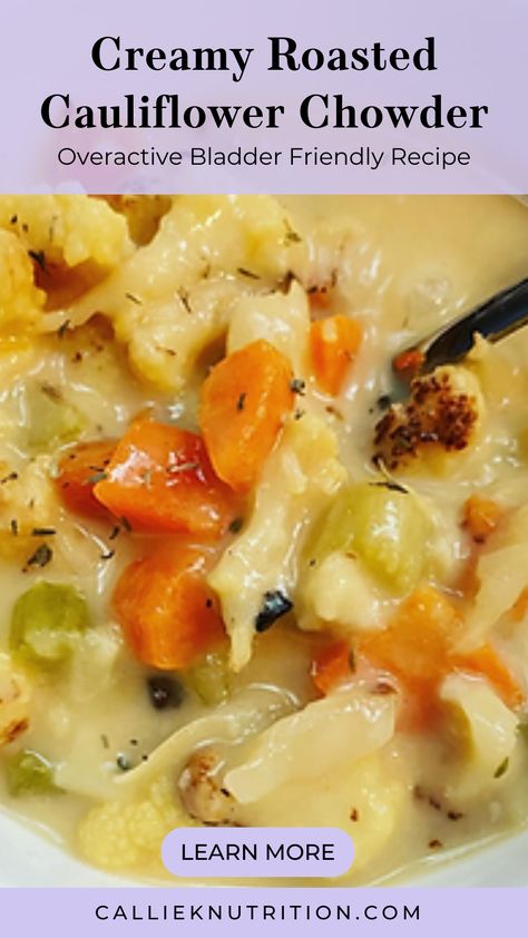 🥕 Try this Creamy Cauliflower Chowder!  Ingredients:  1 large cauliflower head Garlic Olive oil Carrots & celery Bay leaf & thyme Flour Chicken broth & milk Cheddar cheese  Directions:  - Roast cauliflower and garlic at 400°F for 20-25 mins. - Sauté carrots and celery in butter, add roasted cauliflower and garlic, then mix with flour. - Stir in broth, milk, and cheese. Simmer until creamy. Season and serve warm. Cream Cauliflower Soup, Garlic Cheddar Cauliflower Soup, Cauliflower Celery Soup, Cauliflower And Carrot Soup, Cauliflower Chowder Recipes, Creamy Cheddar Cauliflower And Roasted Garlic Soup, Roasted Cauliflower Soup Recipes, Cheddar Cauliflower Roasted Garlic Soup, Roasted Cauliflower Chowder