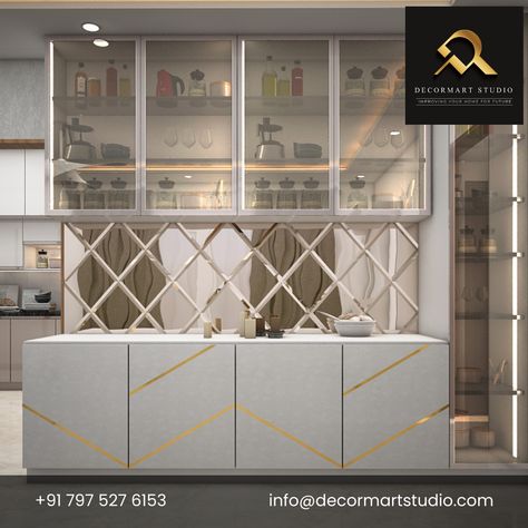 Book a Free consultation now!!! Call :7975276153 Visit : https://decormartstudio.in #interiordesigner #homedecor #interiordesigning #interiordesigners #interiordesignerbangalore #decormartstudio #interiordesigncompany #interiors #interiordesign Dining Storage Cabinet, Crokeries Cabinet Design, Crockery Unit In Kitchen, Crockery Unit Design Modern, Small Crockery Unit Design Dining Rooms, Crockery Unit Design Modern Dining, Crockery Cabinet Design Modern, Luxury Crockery Unit Design Modern, Bar Unit Design