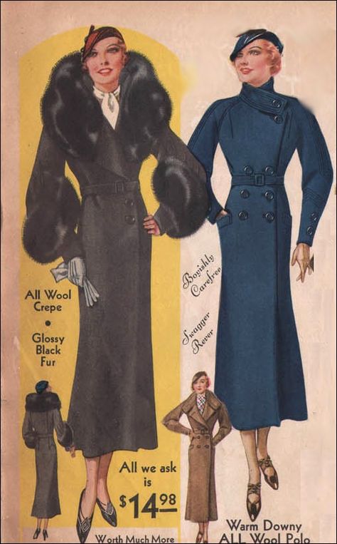 V329: Inspiring 1930s Frocks ~ American Duchess 1930s Outfits, 30’s Fashion, Vintage Fashion 1930s, American Duchess, 1930 Fashion, Fashion 1940s, Century Clothing, 1930s Fashion, Old Fashion