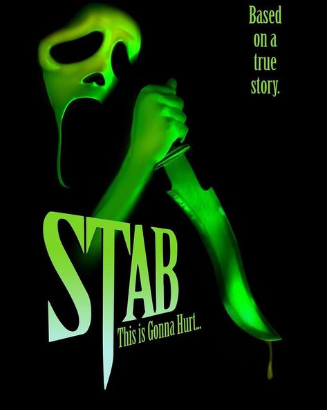 StabMovies.com on Instagram: “Photo-realistic recreation of the #Stab poster with our new knife from @burkbenchdesigns #Scream #ghostface” Stab Poster, Brandon James, Scream Ghostface, Ghost Faces, True Stories, Scream, It Hurts, Movie Posters, On Instagram