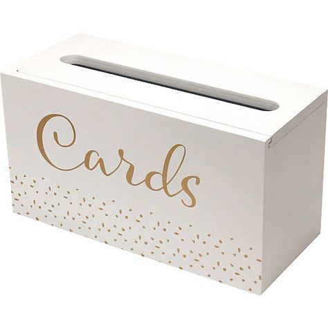 Wedding Reception Supplies | Party City Wood Card Box, Card Box Holder, Halloween Kit, Diy Balloon Decorations, Gift Card Boxes, Balloon Shop, Balloon Delivery, Wood Card, Graduation Party Supplies