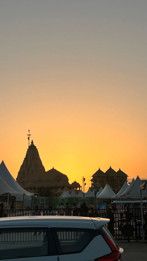 Somnath temple in Gujarat India Mahakal Photo, Somnath Temple, Beautiful Nature Pictures, Nature Pictures, Beautiful Nature, Temple, Photo And Video, Quick Saves, Nature