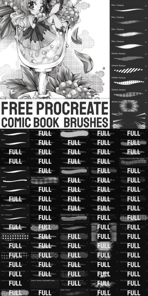 Comic Book Procreate Brush Set Illustrator brushes #illustratorbrushes brushes #brushes brush #brush free brushes #freebrushes freebrush #freebrush #procreate 2.57 Comic Action Lines, Procreate Tricks, Procreate Comic, Procreate Free Brushes, Action Lines, Inking Techniques, How To Drow, Free Procreate Brushes, Brush Effect