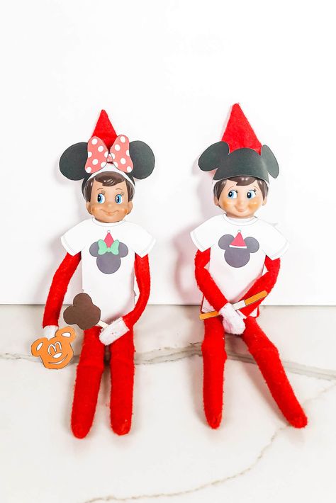 Wlf On The Shelf, Park Snacks, Disney Wonder Cruise, Elf Printables, Disney Reveal, Disney Surprise, Mouse Headband, Ears Hat, Awesome Elf On The Shelf Ideas