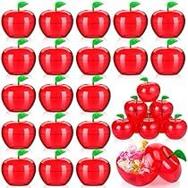 Schnee Party, Apple Container, Cupcake Packaging, Snow Party, Valentine Party Favors, Fruit Ornaments, Apple Gifts, Apple Decorations, Gift Jar