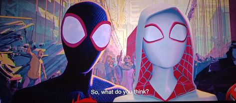 Spiderman Into The Spiderverse Wallpaper, Spiderman Couples, Spiderman 4k Wallpaper For Pc, Wallpaper For Couples, Gwen Spiderverse, Spiderman Hd, Spider Gwen Art, Destop Wallpaper, Pink Wallpaper Heart