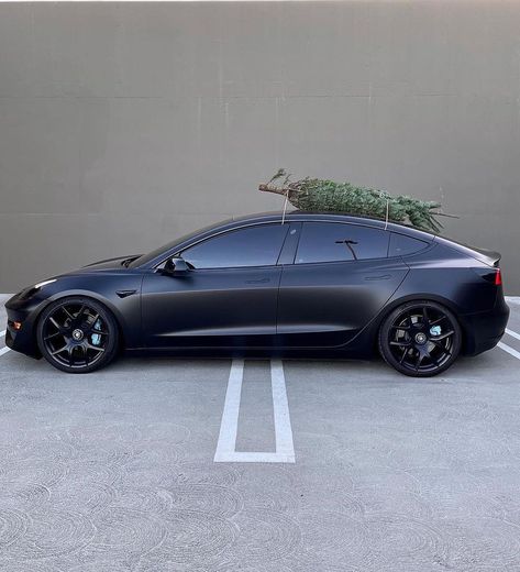 Tesla Model 3 Black White Interior, Blacked Out Tesla Model 3, Black Tesla Model 3, Black Tesla, Tesla Car Models, Tesla 3, Promise Land, Modern Home Offices, Black And White Interior