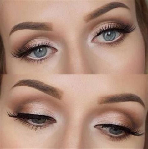 Gorgeous Wedding Makeup Ideas to Impress Vintage Wedding Makeup Bridal Looks, Doe Eyes Make Up, Makeup Bridal Looks, Bride Makeup Eyes, Vintage Wedding Makeup, Mother Of Bride Makeup, Doe Eye Makeup, Wedding Makeup Vintage, Gorgeous Wedding Makeup