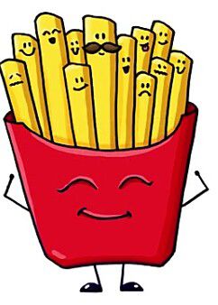 Here you go, a dozen emoji fries, served up hot and fresh while you wait. . . .  ^..^ yum! Images Kawaii, Cute Food Drawings, Cute Kawaii Drawings, Wallpaper Vintage, Kawaii Doodles, Kawaii Food, Cute Easy Drawings, Food Drawing, Art Drawings For Kids