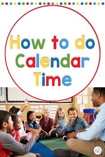 Wondering how to do calendar time in kindergarten? In this post, I share how the calendar time activities that I do in my own classroom, to incorporate kindergarten math skills in our calendar time. Kindergarten Calendar Ideas, Kindergarten Calendar Wall, Calendar Math Kindergarten, Calendar Time Kindergarten, Teaching Calendar, Special Education Classroom Setup, Morning Calendar, To Do Calendar, Kindergarten Calendar