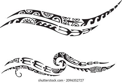 Polynesian Tattoo Designs For Women, Maori Tamoko, Henna Feather, Tattoo Plume, Maori Women, Tattoo Under Breast, Dragon Claws, Polynesian Tattoos Women, Cook Island